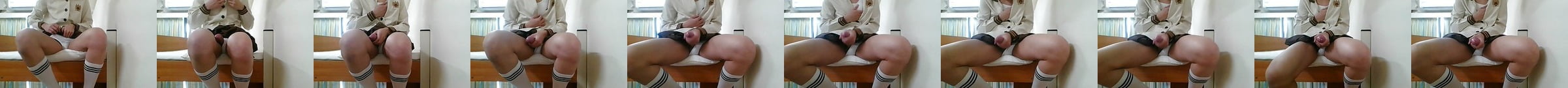 CD In Japanese Schoolgirl Outfit Handjob Cum Gay Porn Be