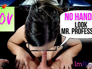 NO HANDS! LOOK MR. PROFESSOR! - ImMeganLive