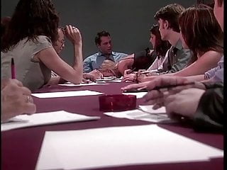 Hot Young Blonde Gets Fucked On The Boardroom Table