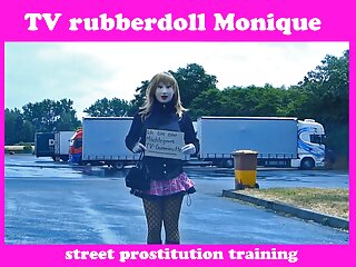 TV rubberwhore Monique – Taking a walk