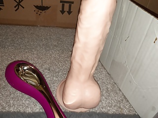 First Dildo And Vibrator Play In Virgin Ass