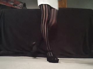 Black Stockings, Stockings and Heels, Legs Stockings, Webcam