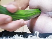 Cucumber anal gape