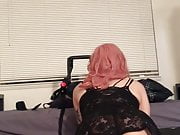 New outfit and sucking 