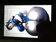 Cum tribute to chun-li