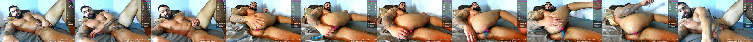 Jeff Husky Gay Ass Licking Big Cock Gay Porn Video