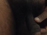 Indian Dark Chocolatey Dick Peeing...