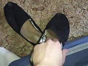 Fucking Womens Well Worn Toms Size 8.5