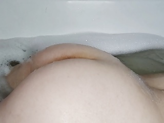 Female Masturbation, Amateur Solo Masturbation, Ass, Bathroom Masturbation