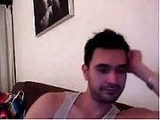 Straight guys feet on webcam #556