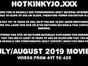 July & Aug HOTKINKYJO: anal fisting prolapse public speculum