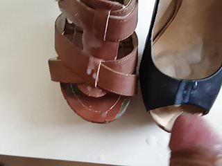 Cum on sister shoes 3