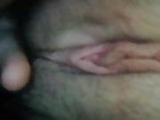 my wife shows me her pussy