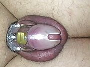 Cum in chastity without touch