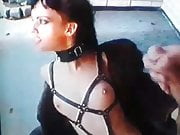LEATHER HARNESS LADY COME THE SPERM