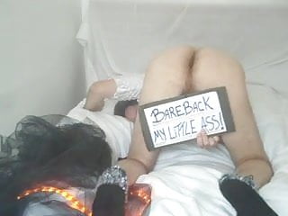 Bareback ass all nite long...