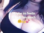 big boobs milf on IG showing her big tits 