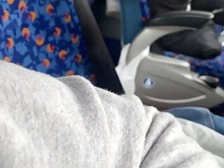 Show my dick on the bus for a straight guy