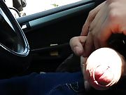 Masturbating in car girl watch
