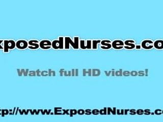 Viktorie naughty nurse pussy masturbation