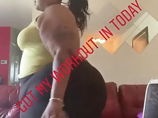 Black, Workout, Ass, Working Out