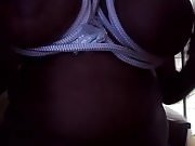 My girlfriend bounding her big tits