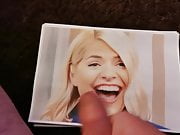 Holly Willoughby cum tribute 80 getting another load of cum 