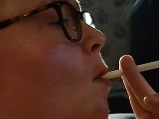 BBW MILF Amateur, Whited, MILF Smoking, Hit