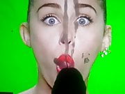 Cumtribute Miley Cyrus