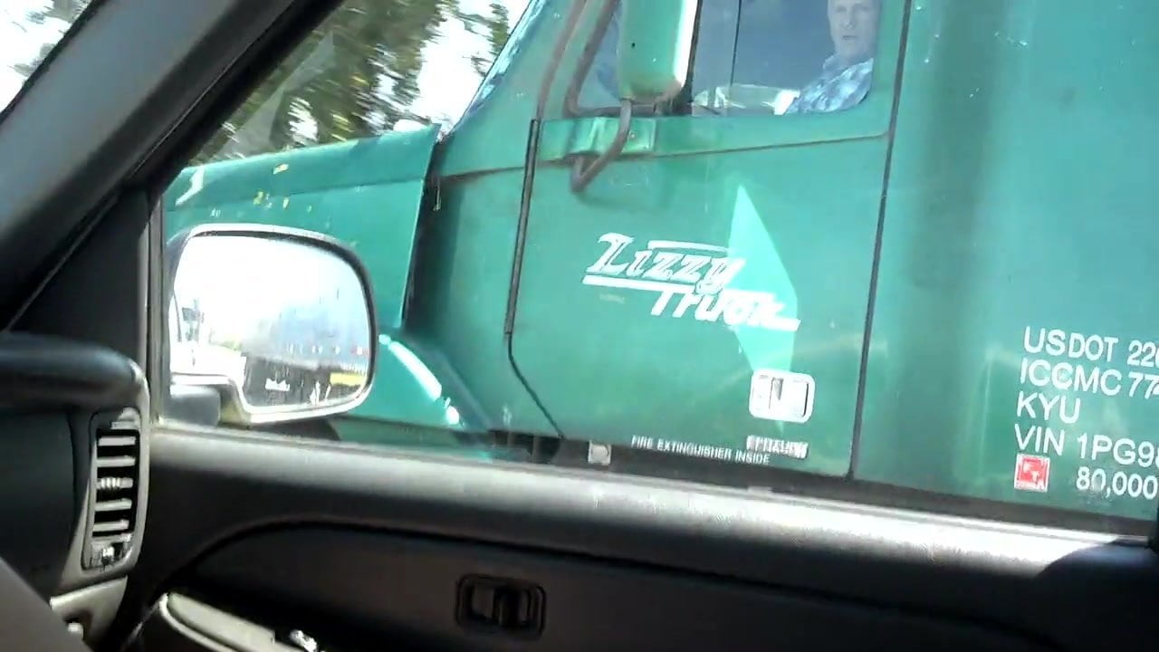 Wife Flashing Truckers