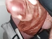 Second cum in natural color of 5den stocking