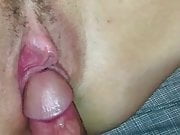 Filling my hot pussy with wharm milck
