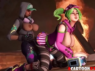 Fortnite Sex Compilation With Hard Action