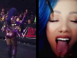 WWE Sasha Banks Cum Compilation