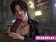 Tomb Raider Busty Lara Croft Sport Body Fucks in Every Hole