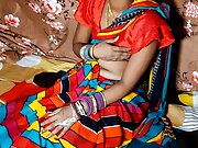 desi hot indian bhabhi red in saree best Hindi audio sex