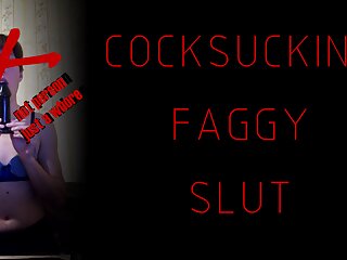 Young Crossdresser Suck A Big Black Dildo Young Crossdresser Suck A Big Black Dildo