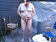 Holger splitternackt
