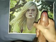 Elle Fanning cum tribute 47