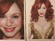 Christina Hendricks cum tribute 9